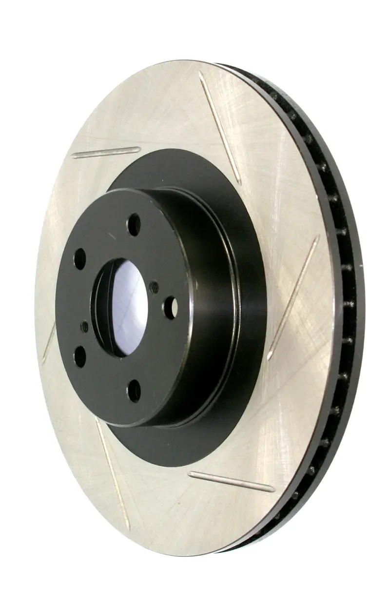 Stoptech 126.61087Csl Cryo-Treated Sport Slotted Brake Rotor – Rear Left, Optimized For Track And Street 1