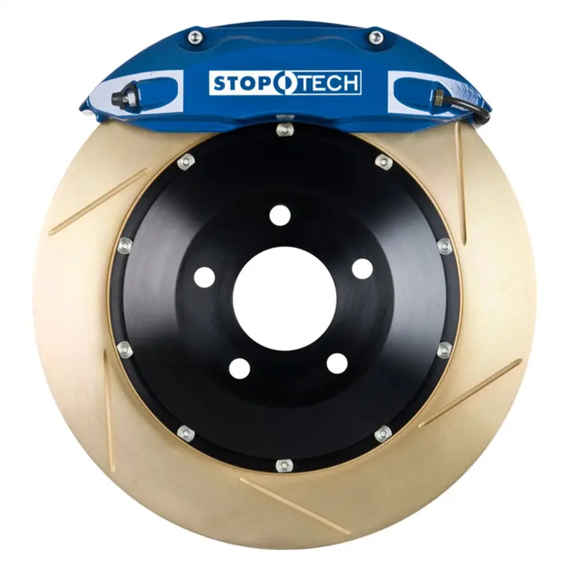 Stoptech 83.240.4300.23 Front Big Brake Kit With Two-Piece Slotted Rotors 1