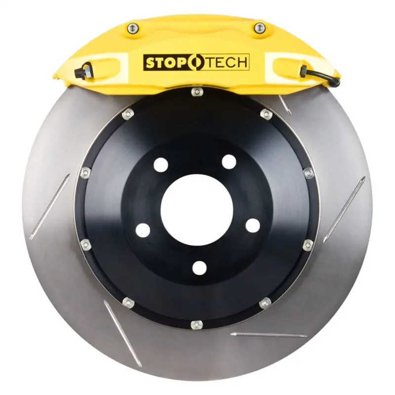 Stoptech St-4700 Big Brake Kit – Two-Piece Front Rotors With Caliper Brackets And Hardware 1