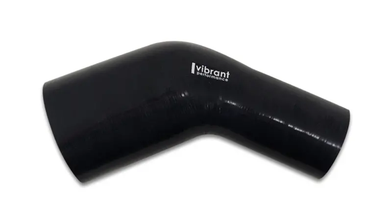 Vibrant Performance 45° Hose Transition Elbow – 3.5" X 3.0" Id, Stainless Steel 1