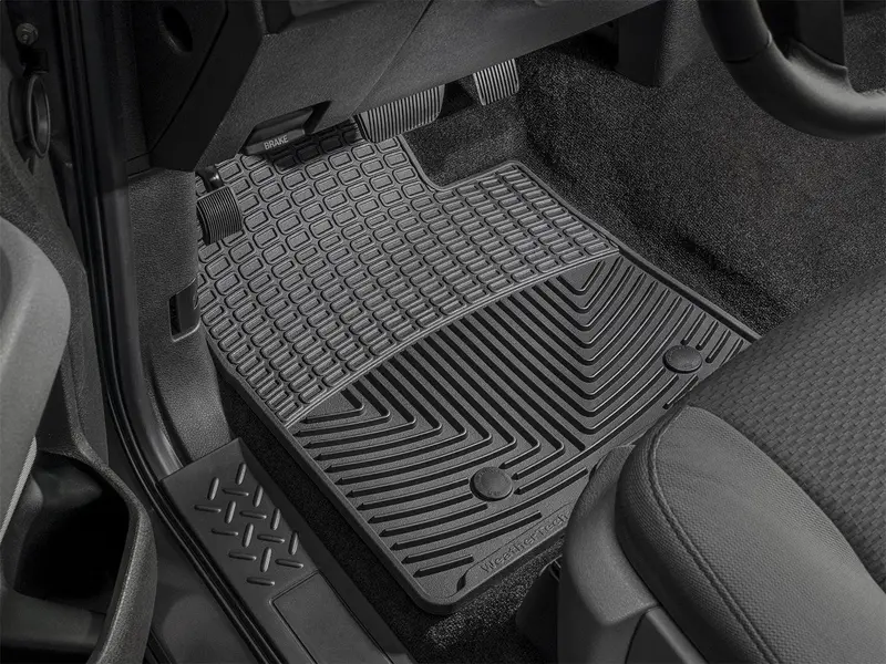 Weathertech All-Weather Floor Mats – Black Front Set (Wtcb265000), Dealer-Ready Packaging 1