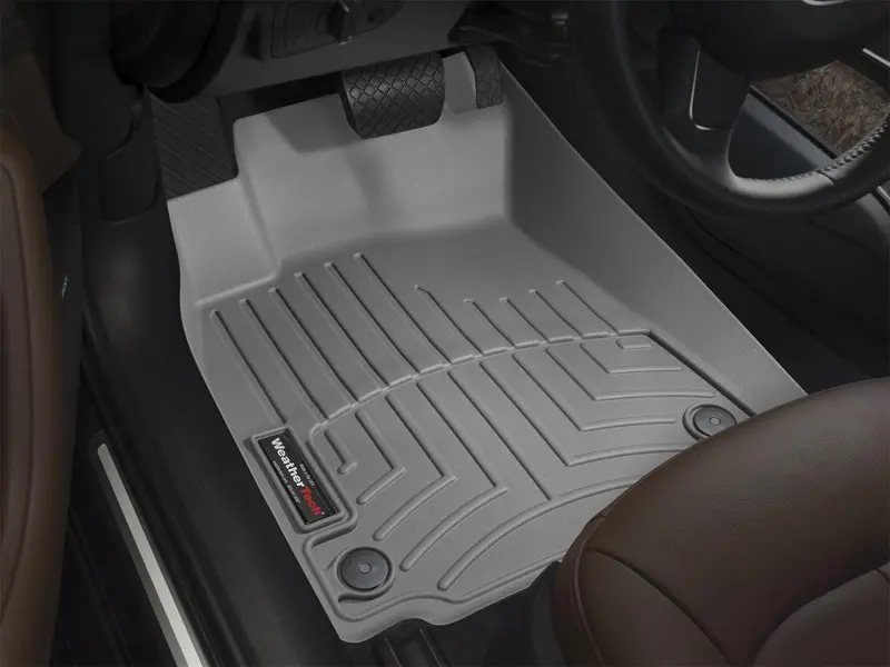 Weathertech Digitalfit Grey Front Floor Liners For Over-The-Hump Vehicles (Model 462931) 1