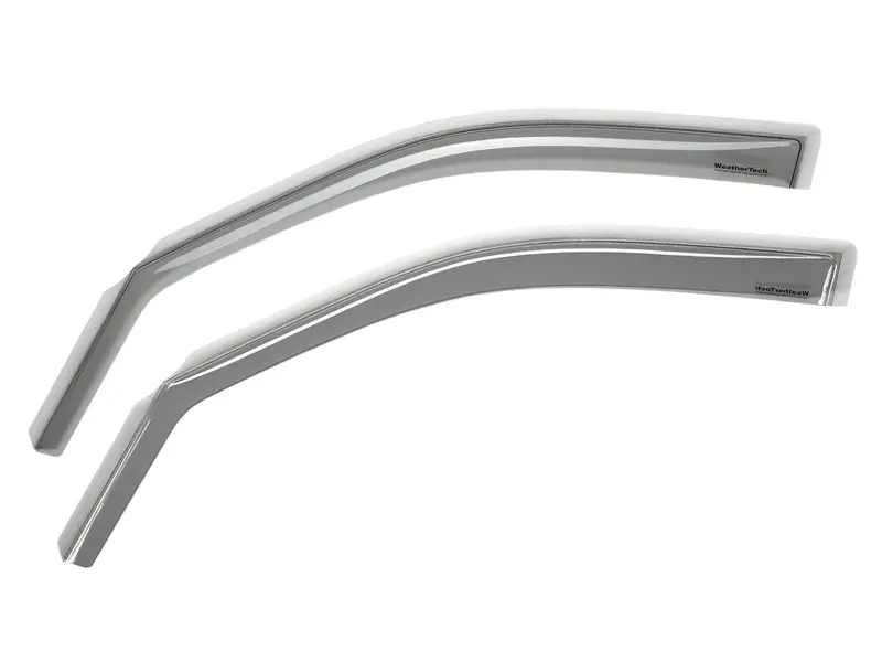 Weathertech Front Side Window Deflectors – Light Smoke Tint, Model 70073 1