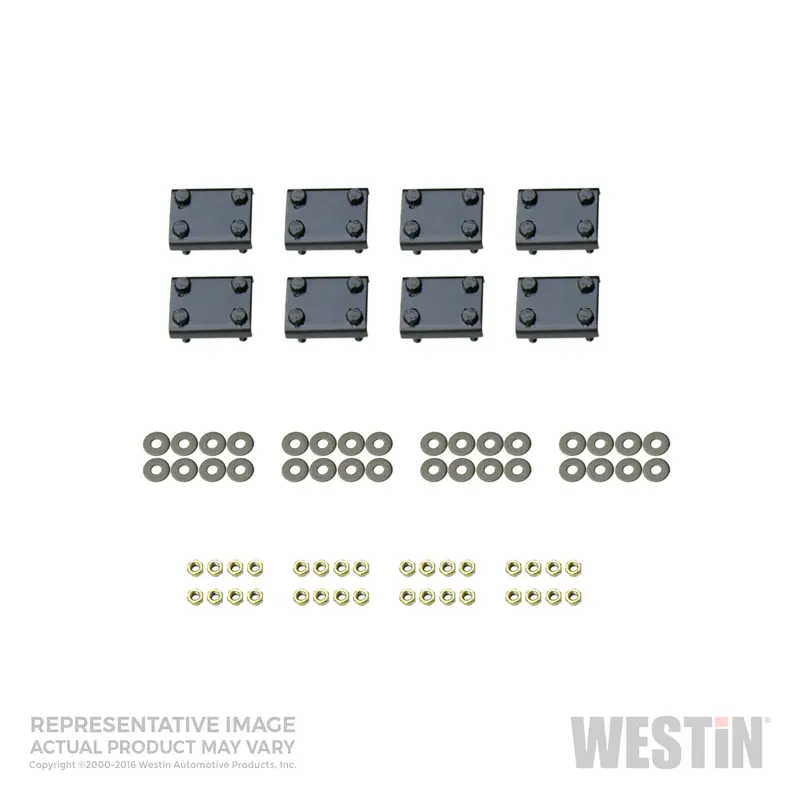 Westin 22-1055 Premier Oval Nerf Step Bar Mount Kit – Designed For Super Crew Cab Trucks 1